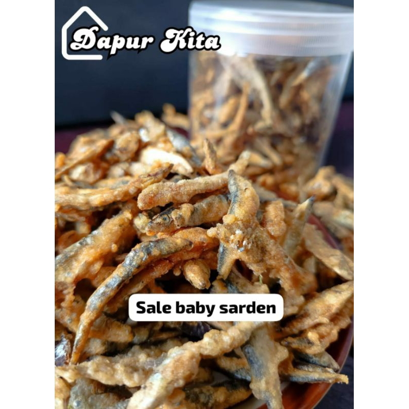 

Baby sarden gurih/lauk kering