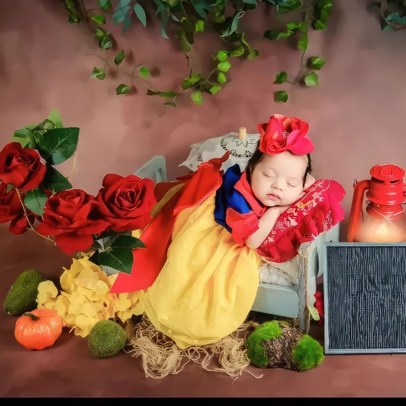 Edit Foto Bayi Plus Cetak 12R Bayi Perempuan