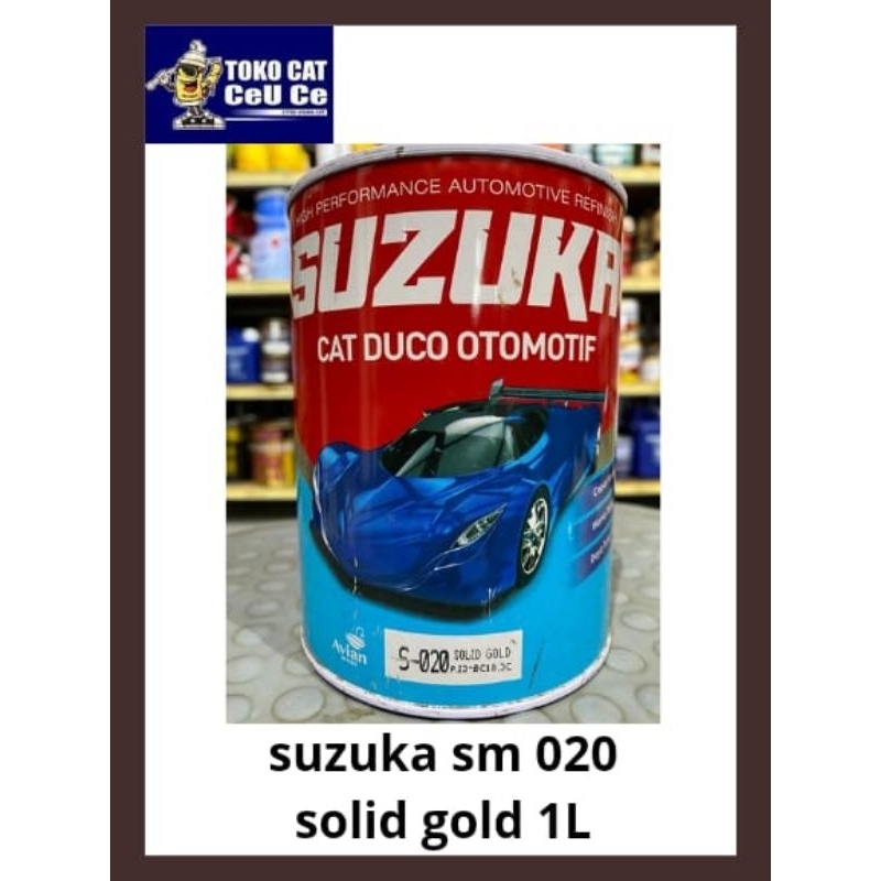 SUZUKA SM 020 SOLID GOLD|CAT DUCO AVIAN 1L