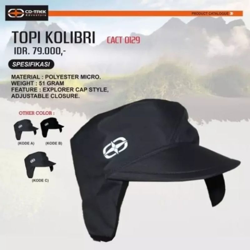 topi co-trek kolibri
