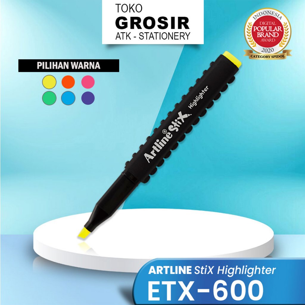 

GROSIR Highlighter Artline Stix ETX-600