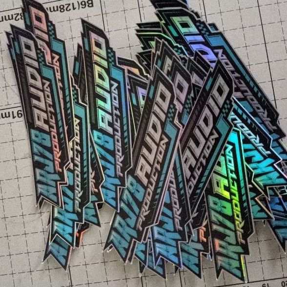 

Sticker Hologram Ukuran A3