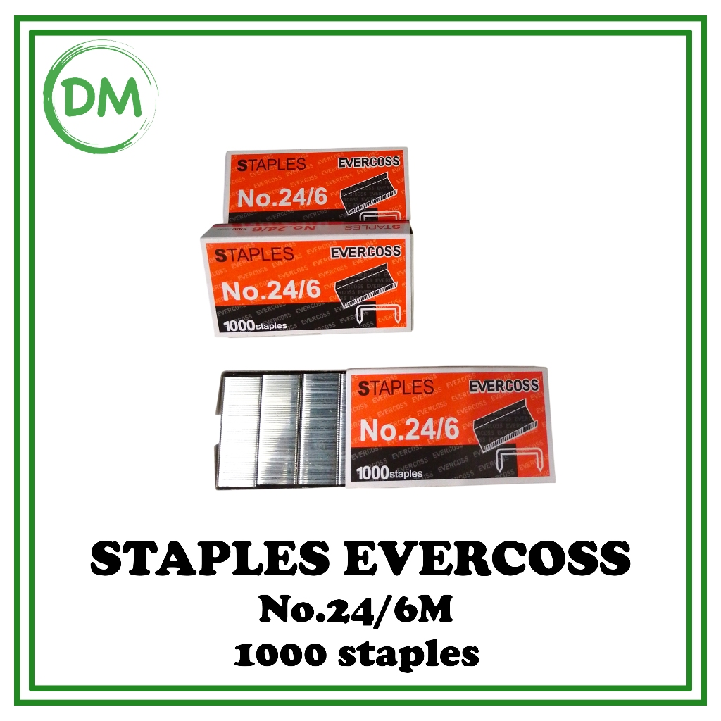 

EVERCOSS STAPLES NO. 24/6 ISI STAPLER