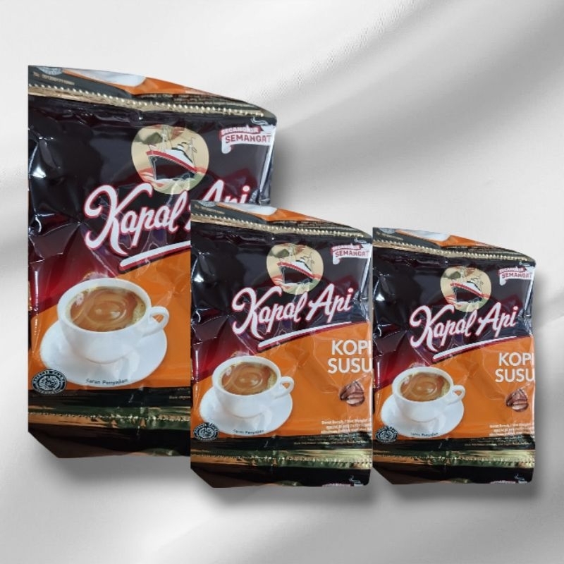 

20 Pcs Kopi Kapal Api Susu Paket Hemat