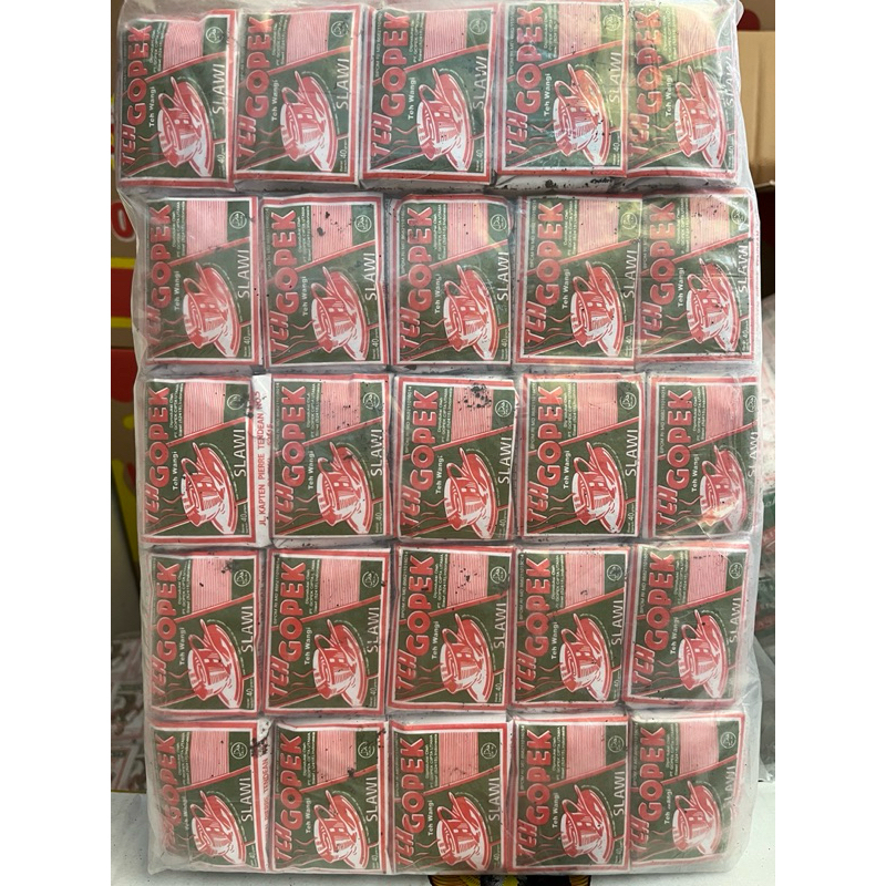 

Teh Tabur Wangi Gopek Slawi 1Slop (10 pcs x 40gr)