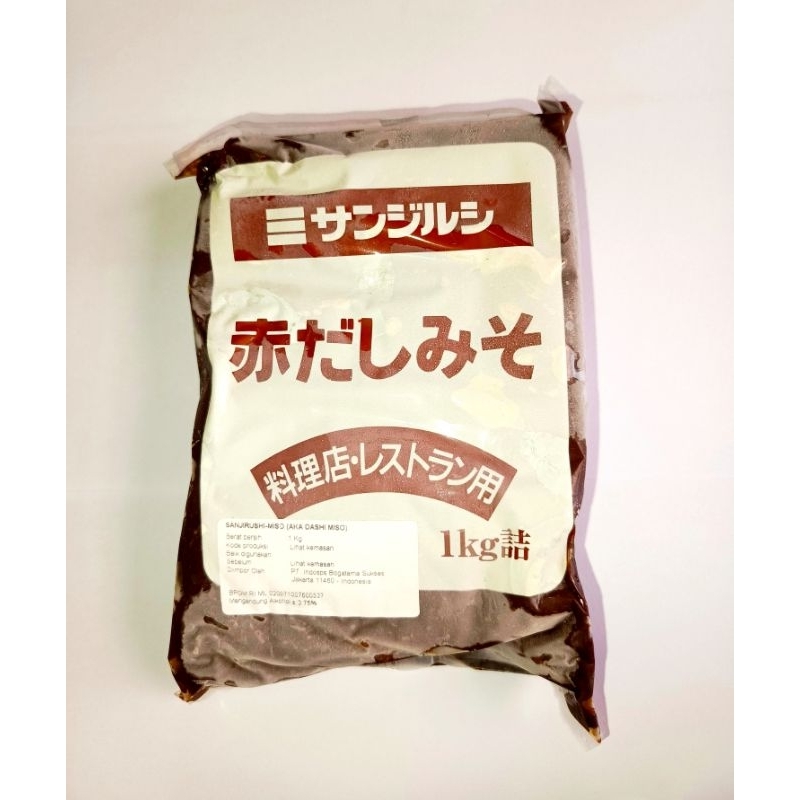 

Sanjirushi Akadashi Miso 1kg - Aka Miso - Red Miso 1kg