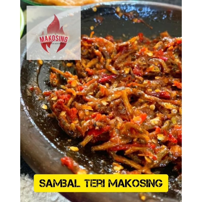 

Sambal Bajak Teri Makosing 150gram