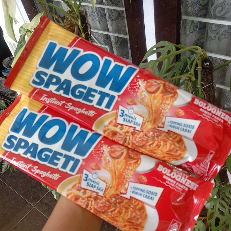 

Mie Wow Spageti Varian MEATY BOLOGNESE