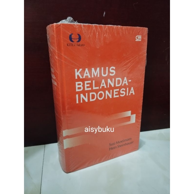 ORI segel kamus Indonesia Belanda hardcover gramedia