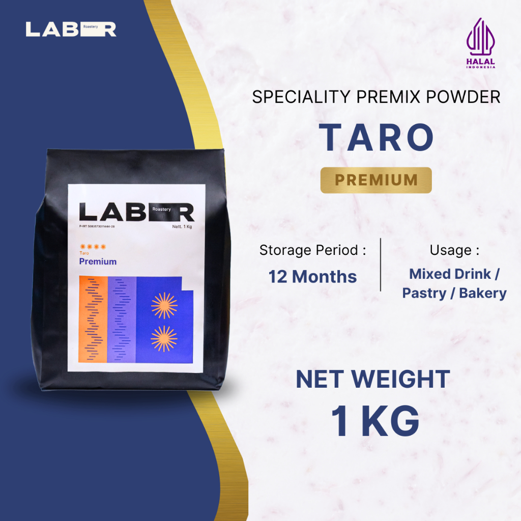 

LABR Bubuk Taro Premium 1kg - Premix Powder