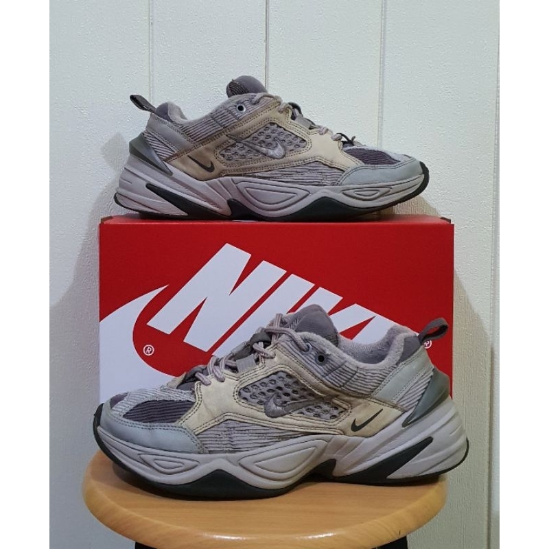 Sepatu Running Badminton Volly Tenis NIK3-M2K Techno Grey original size 40,5 (25,5cm) second