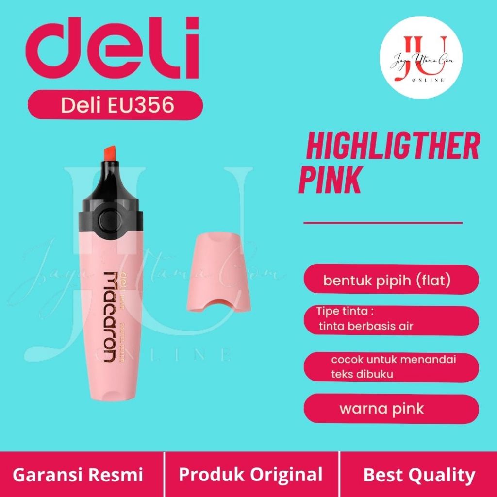 

DELI Highlighter Macaron 1.5mm EU356 / DELI Macaron Highligther Original