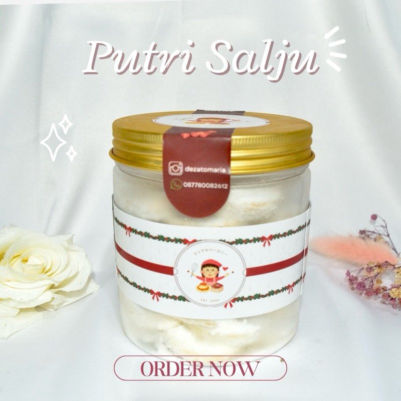 

Kue Kering Putri Salju Premium | Hampers Natal Kue Kering