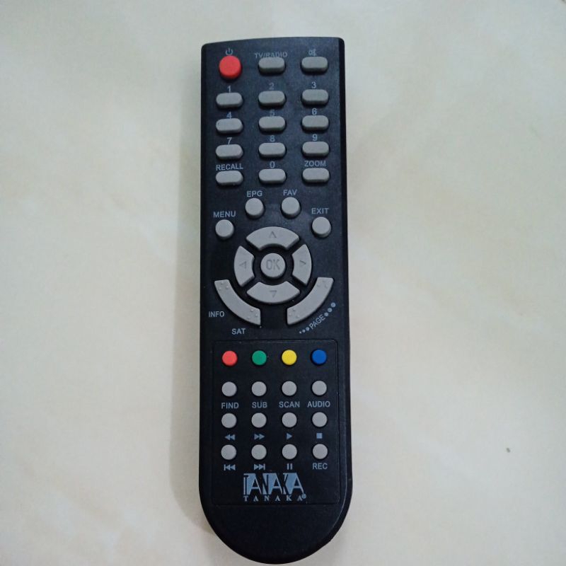 REMOTE STB TANAKA SET TOP BOX REMOT TV