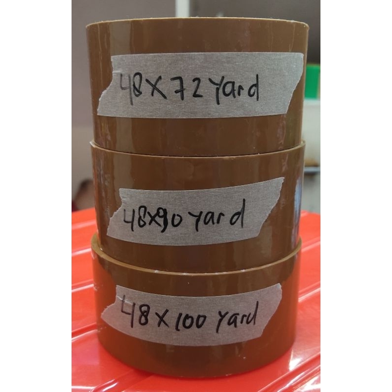 

Lakban Coklat Ukuran 48 MM x 72/90/100 Yard