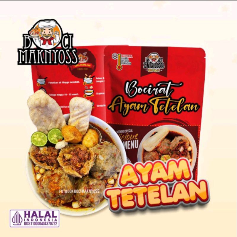 

Bocirat ayam tetelan