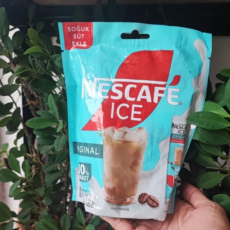 

Nescafe ice orginal turki 1 pack isi 10pcs