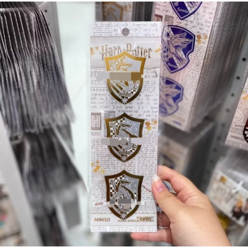 

Harry Potter x Miniso Metal Stiker Harry potter Collection