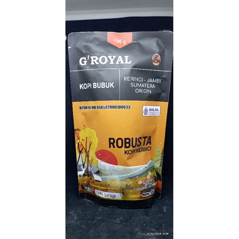 

Robusta G. Royal Kerinci