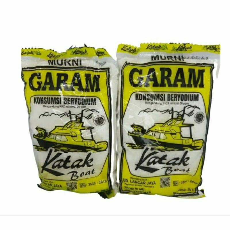 

Garam Dapur Murni Beryodium Cap Katak 200gram/GARAM DAPUR CAP KATAK 200gram