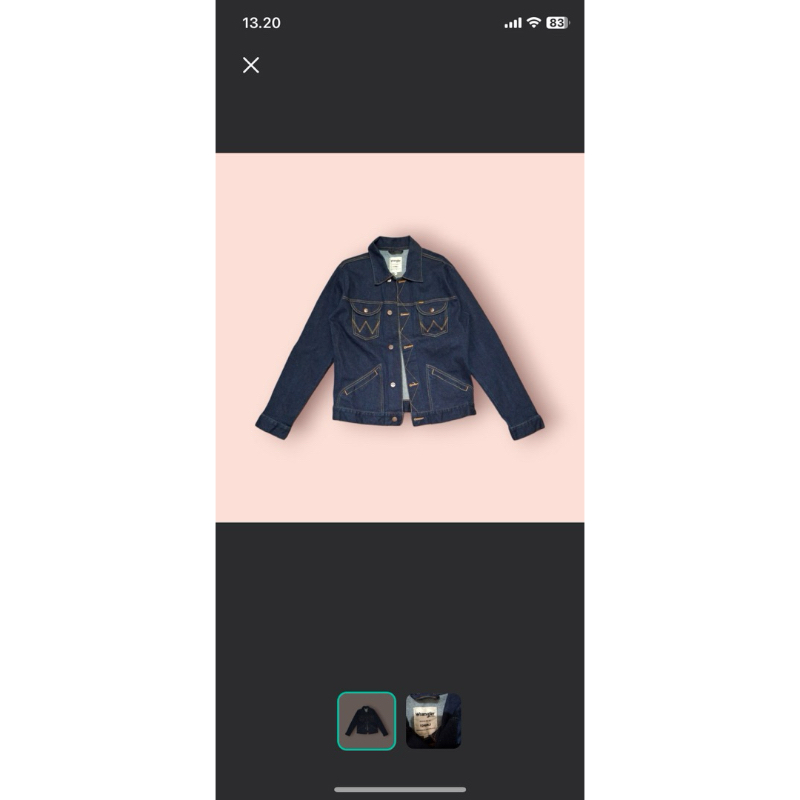 JAKET WRANGLER DENIM