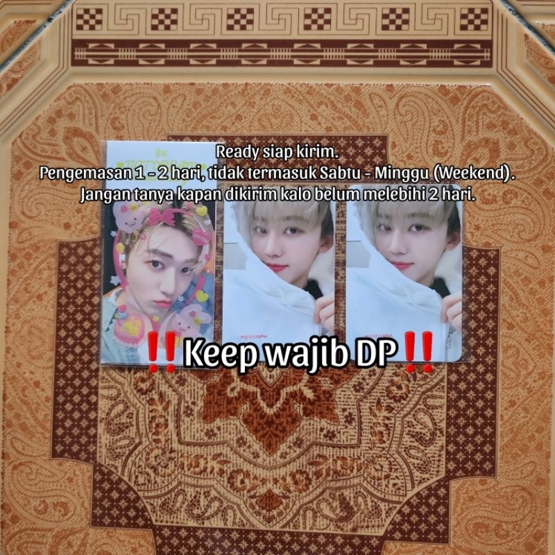 [READY STOCK] NCT DREAM 100K WON BENEFIT PC NARCISSISSM HOODIE ANNIVERSARY CHARACTER CARD JAEMIN SEA