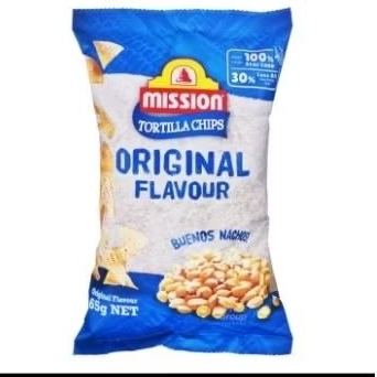 

MISSION TORTILLA CHIPS ORIGINAL 65G