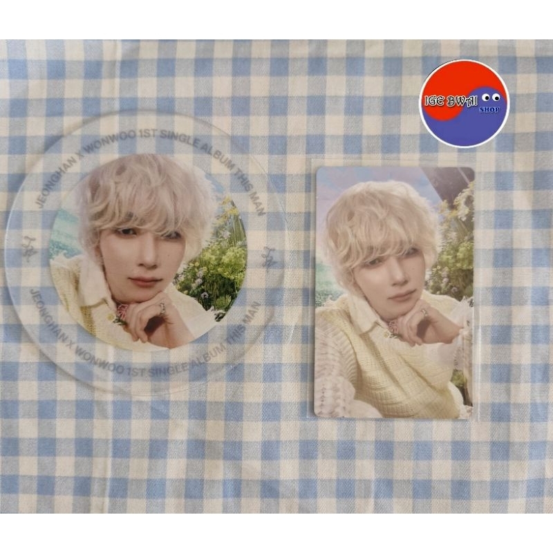 [Official] POB Album JxW / Pre Order Benefit Album JxW Jeonghan set ( PC + Coaster )