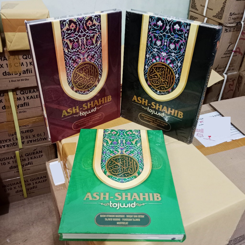 Al-Qur’an Ash-Shahib Tajwid Ukuran Besar A4 Tanpa Terjemahan (Rasm Utsmani)