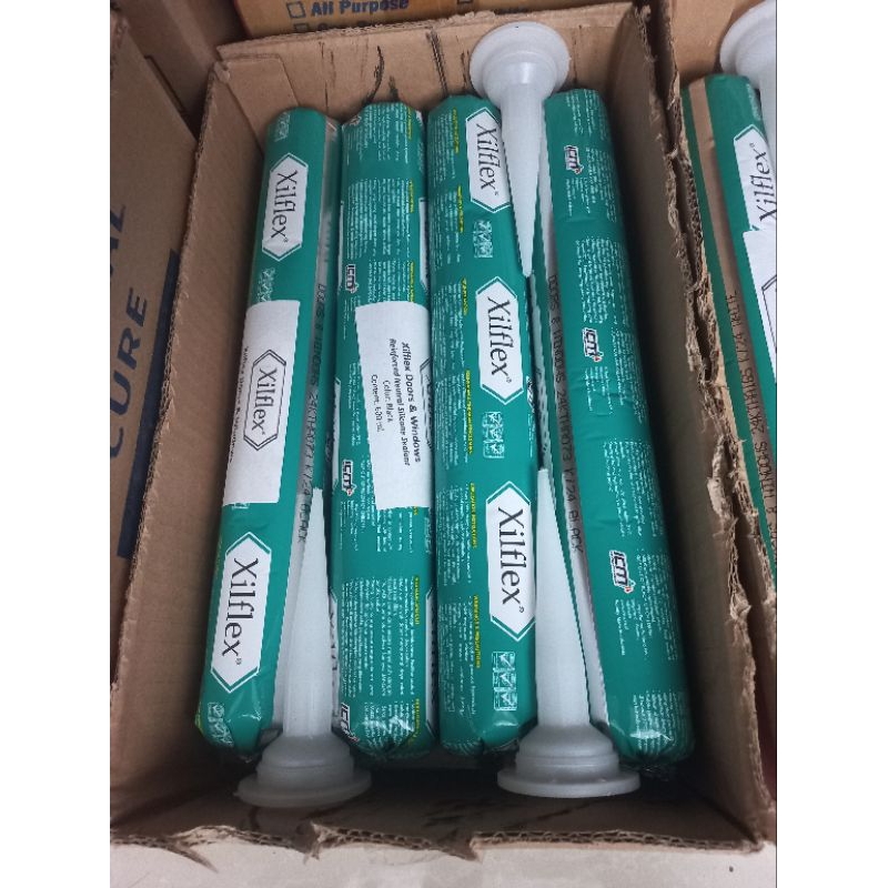 SEALANT SOSIS MEREK XIFLEX WARNA HITAM DAN PUTIH