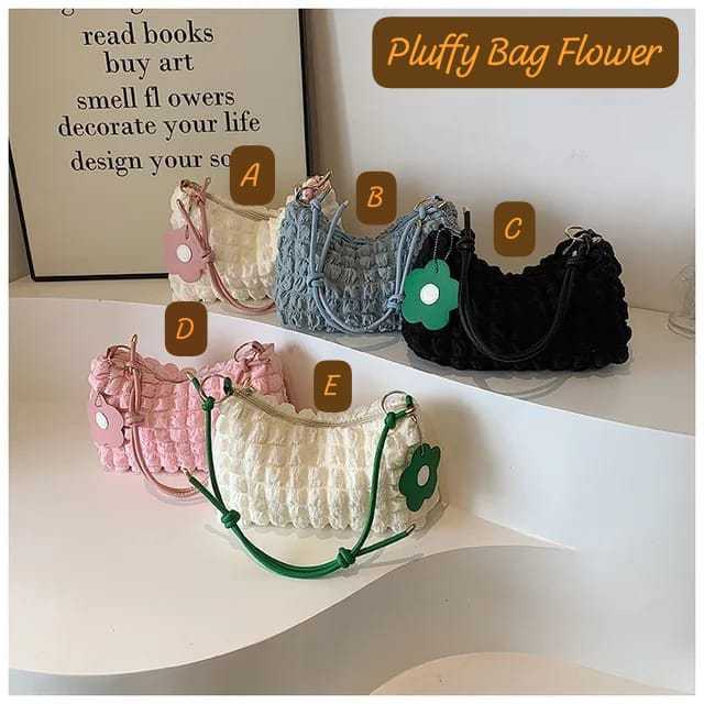 pluffy bag flower