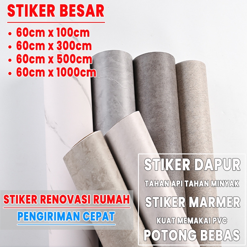 【kami】stiker dapur anti minyak stiker dapur anti minyak anti api walpeper dinding dapur wallpaper di