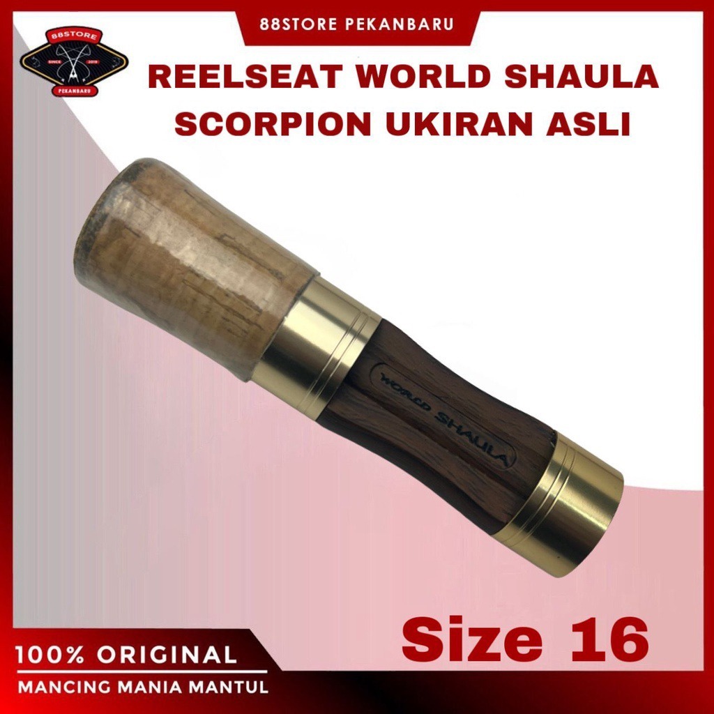Start 88storepekanbaru Liebe Reelseat wooden carving world shaula shimano scorpion