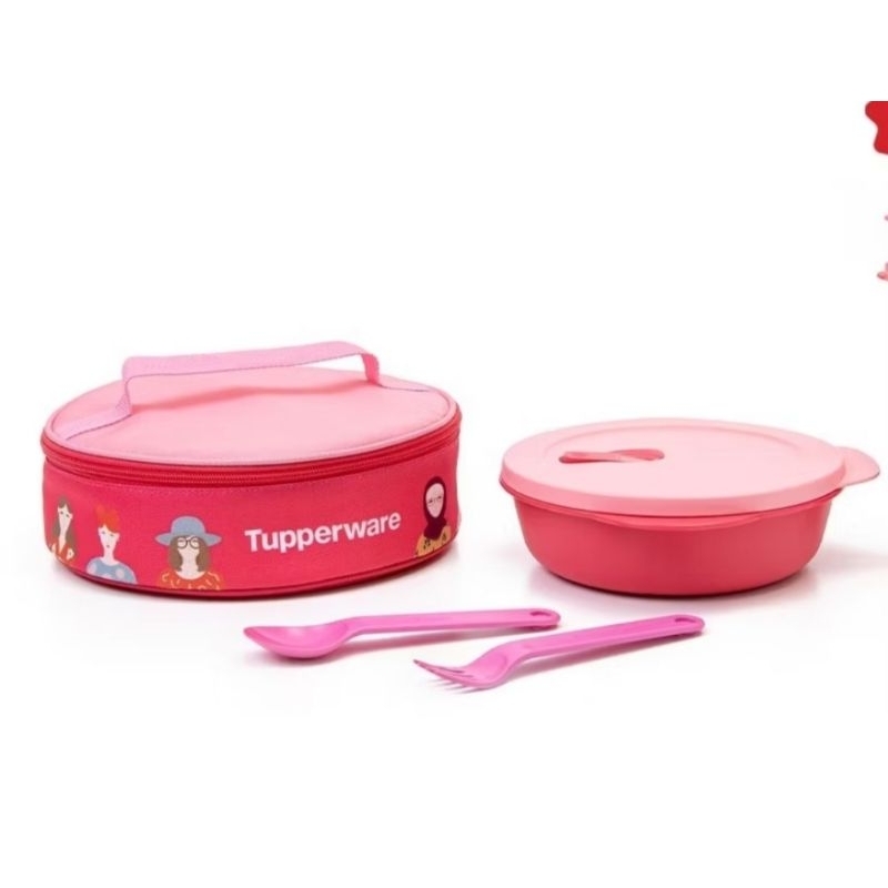 CWL set Pink Tupperware.