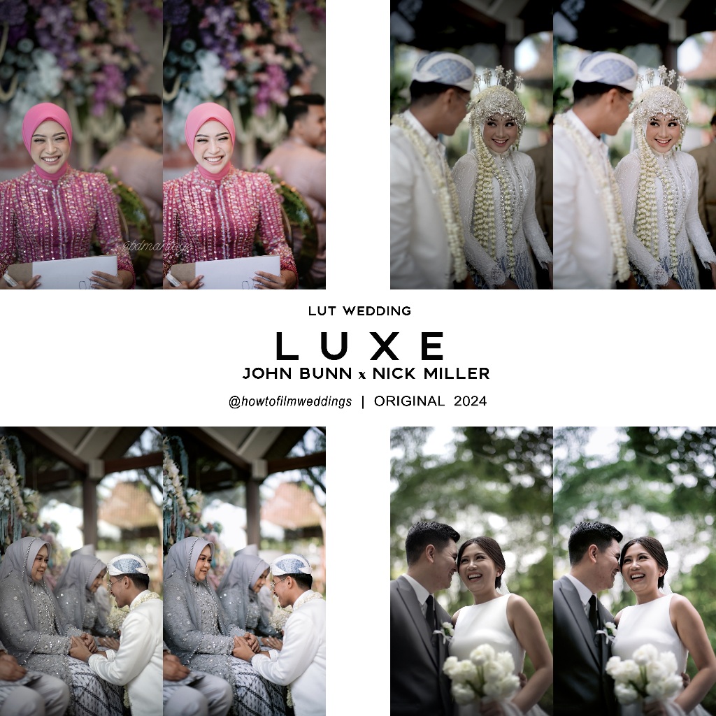 LUTS VIDEO WEDDING THE LUXE ORIGINAL