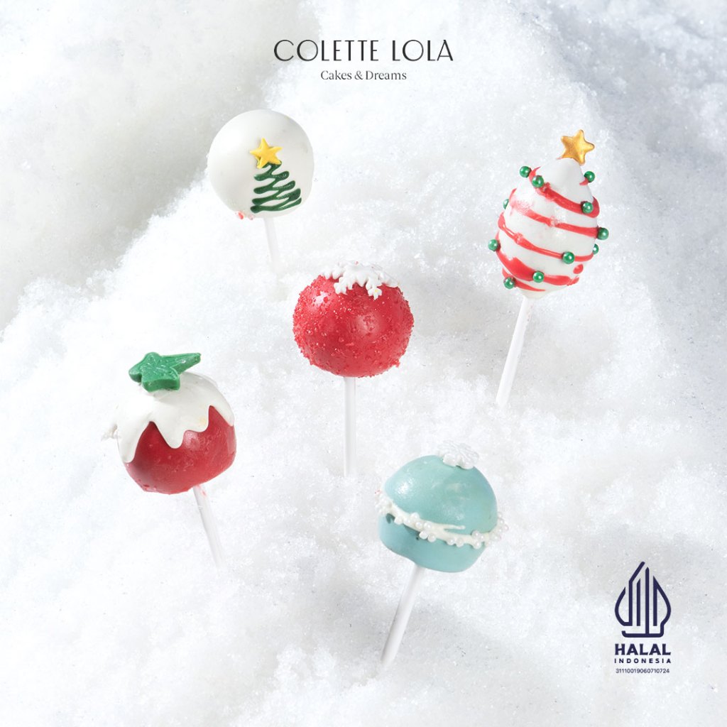 

Colette Lola Christmas Jingle Pops Set - 5 pcs