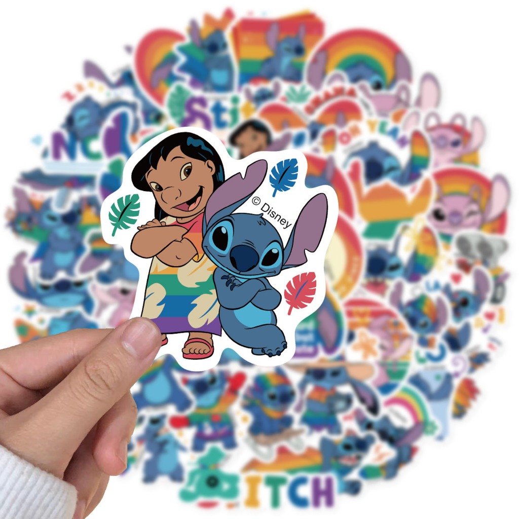 

STIKER VINIL ISI 50 PCS LILO STITCH KOALA STICKER ANTI AIR AESTHETIC