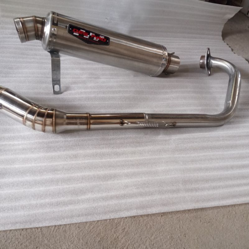 knalpot DES PRO Jenong Inlet 50 sarpul sarteng Mp Cb Gl Tiger