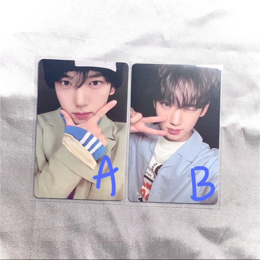 Photocard Han Yujin Album Melting Point Mystery