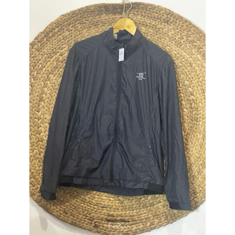 jacket-hitam Henry-cotton