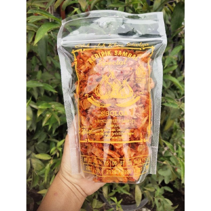 

kripik special singkong teri Sibolga 250 gram