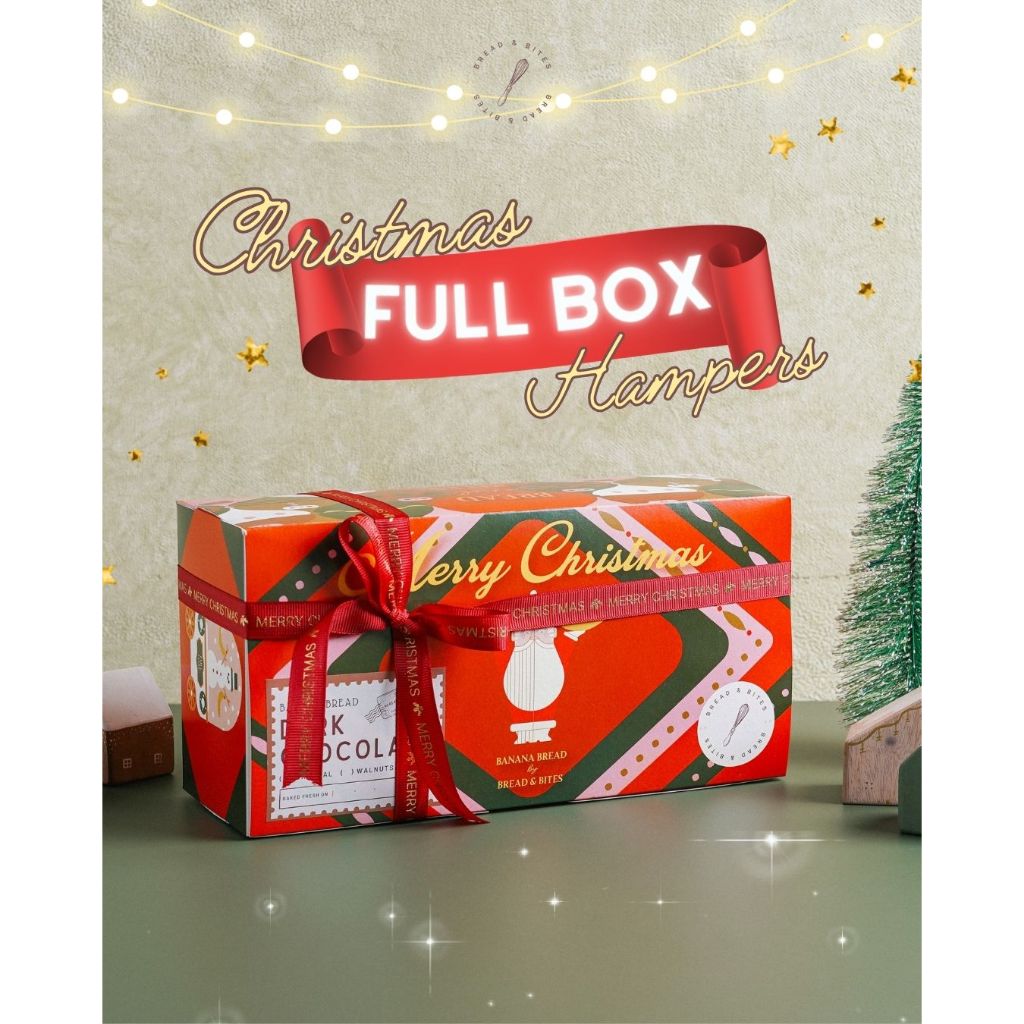 

Christmas Hampers Natal - FULL Box - Banana Bread Banana Cake