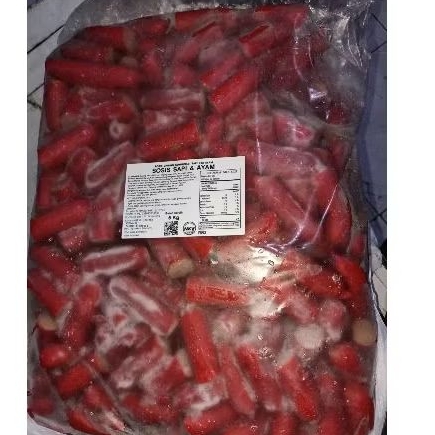 REWORK SOSIS Sapi PREMIUM BERNARDI RB3 SOSIS MERAH 500gr