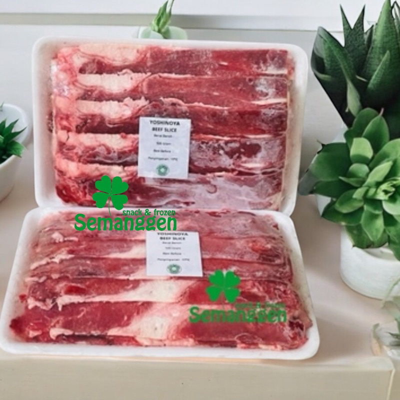 

Slice beef yoshinoya 500g