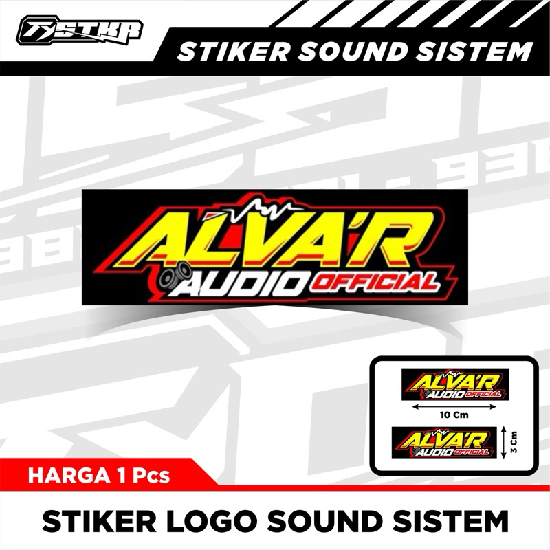 

Stiker Sound ALVA’R AUDIO - Bahan Vynil Susu Glossy (Anti Air) - HARGA SATUAN-