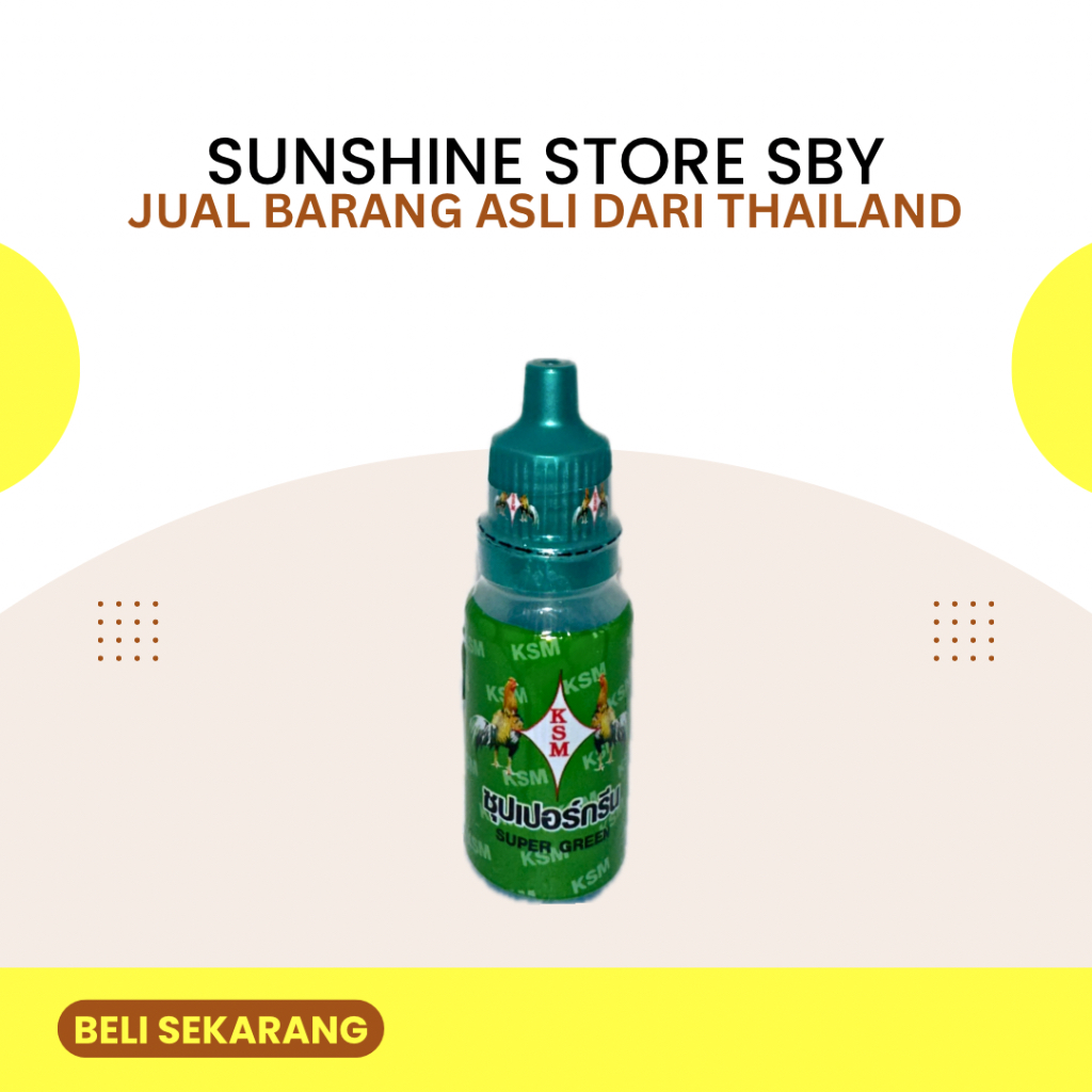 Super green vitamin ayam asli bangkok