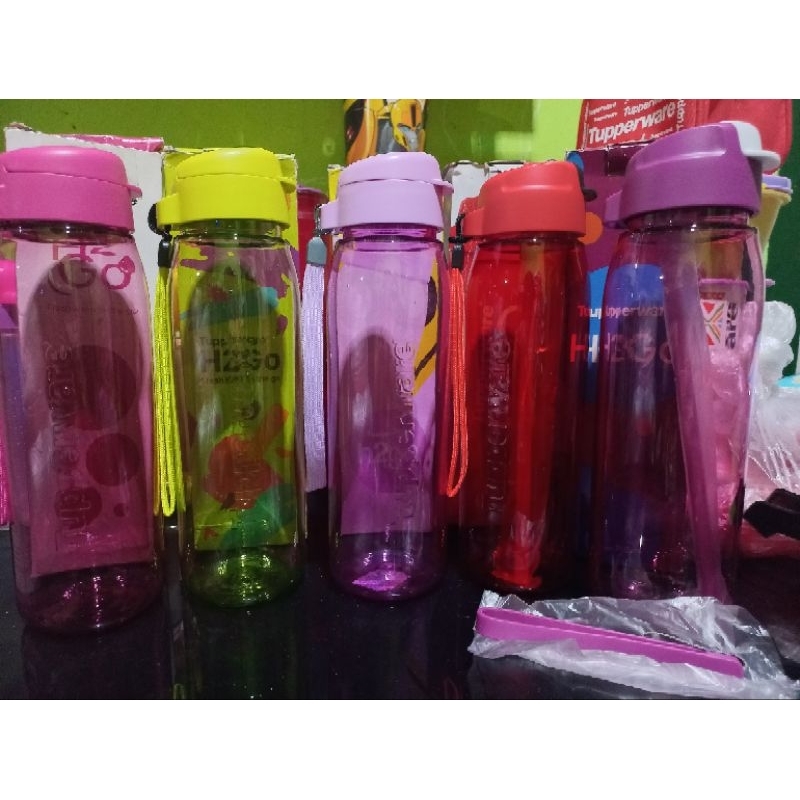 Botol minum cristal H2go 750 ml tupperware