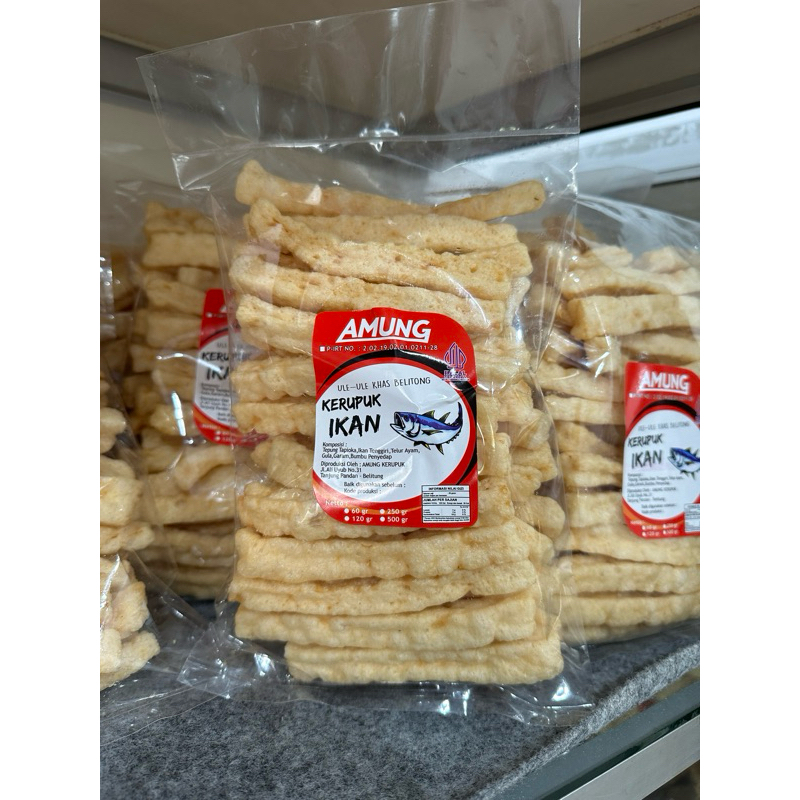 

Kerupuk Amung Stick Ikan Oleh Oleh Khas Belitung