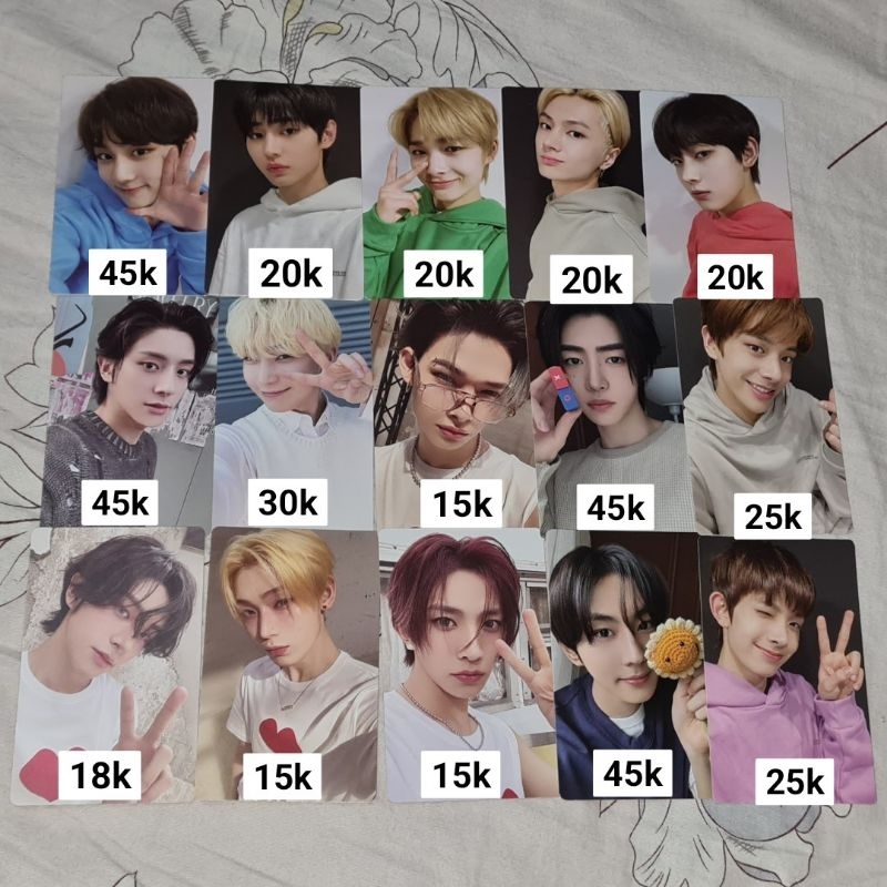 Photocard PC official Enhypen Sunghoon Heesung Jake Jay Sunoo Ni-Ki Jungwoon engene untold romance w