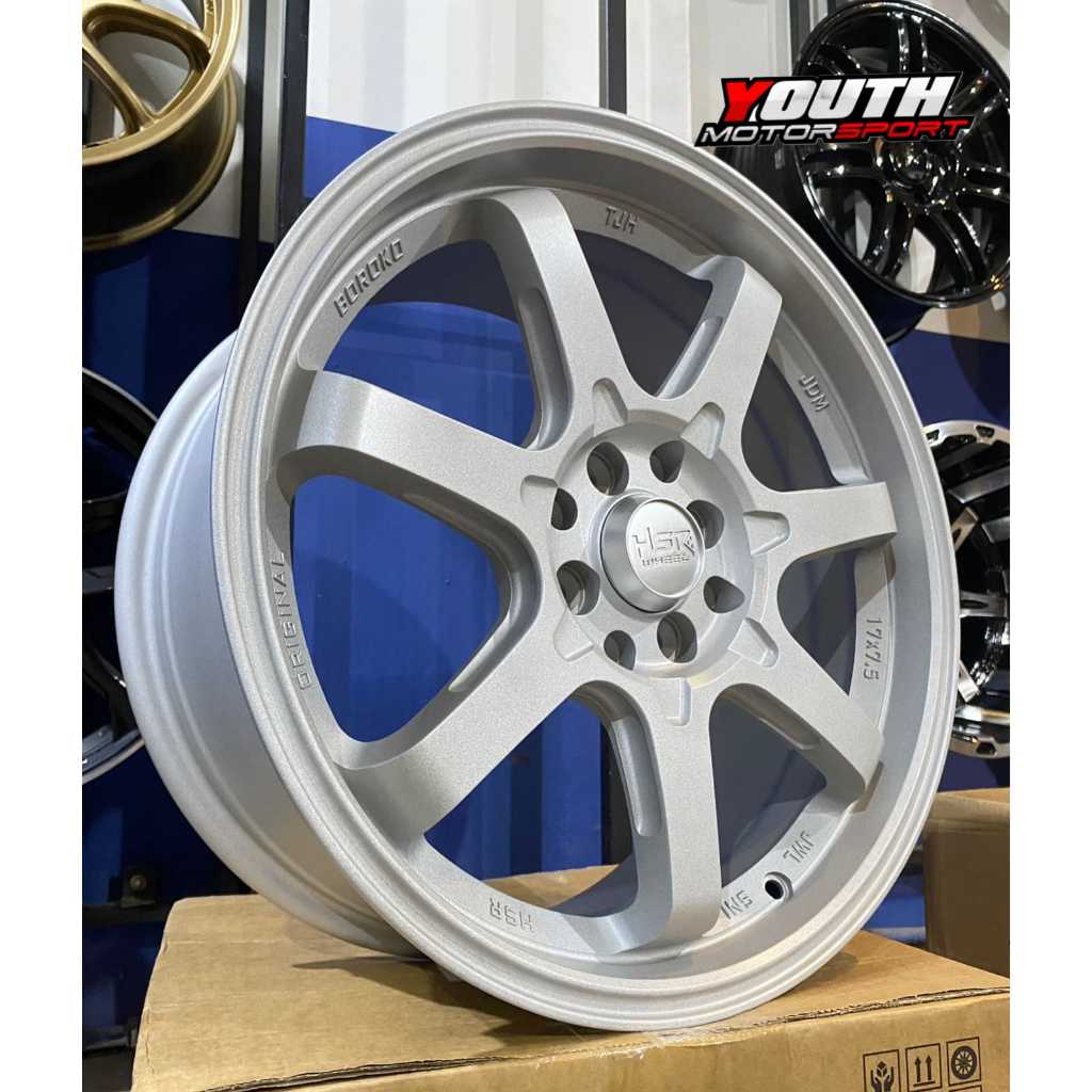 VELG R17 HSR BOROKO TJH R17 JAZZ,YARIS,SWIFT,AVANZA,XENIA DLL